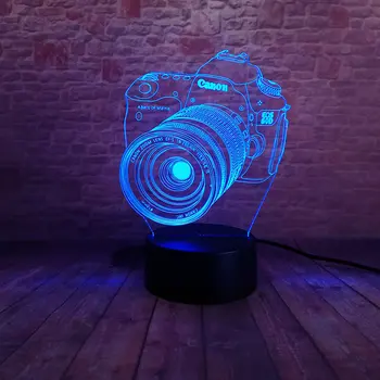 LED Camera Design Model Juguets 3D Illusion NightLight LED Colourful Flashing Light Glow in the dark Luminous Toys Kids gift
LED Camera Design Model Juguets 3D Illusion NightLight LED Colourful Flashing Light Glow in the dark Luminous Toys Kids gift