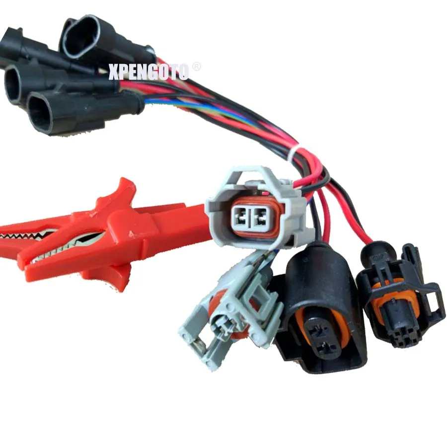 Diesel common rail injector and pump SCV valve connection lines kit for Caterpillar Delphi Siemens transfer extension cable
Diesel common rail injector and pump SCV valve connection lines kit for Caterpillar Delphi Siemens transfer extension cable