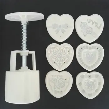 AMW 50g Heart Shaped LOVE Flowers Moon Cake Mold Hand Press Plastic Plunger Cutter Baking Tools for Cakes
AMW 50g Heart Shaped LOVE Flowers Moon Cake Mold Hand Press Plastic Plunger Cutter Baking Tools for Cakes