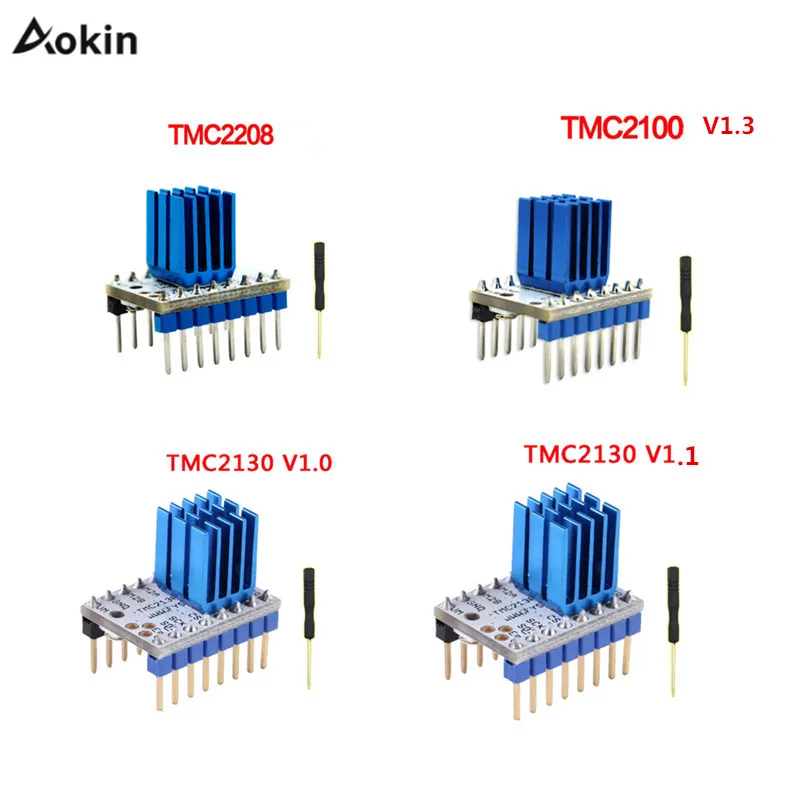 1pc TMC21001.3 TMC2130 V1.0 V1.1 TMC2208 Stepper Motor StepStick Mute Driver Silent Protection 3D Printer Parts TMC2100 Motor
1pc TMC21001.3 TMC2130 V1.0 V1.1 TMC2208 Stepper Motor StepStick Mute Driver Silent Protection 3D Printer Parts TMC2100 Motor