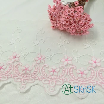 50 yards/ lot Unique fancy lace 17cm Width pink flower french fabric lace dress accessory embroidered lace ribbon
50 yards/ lot Unique fancy lace 17cm Width pink flower french fabric lace dress accessory embroidered lace ribbon