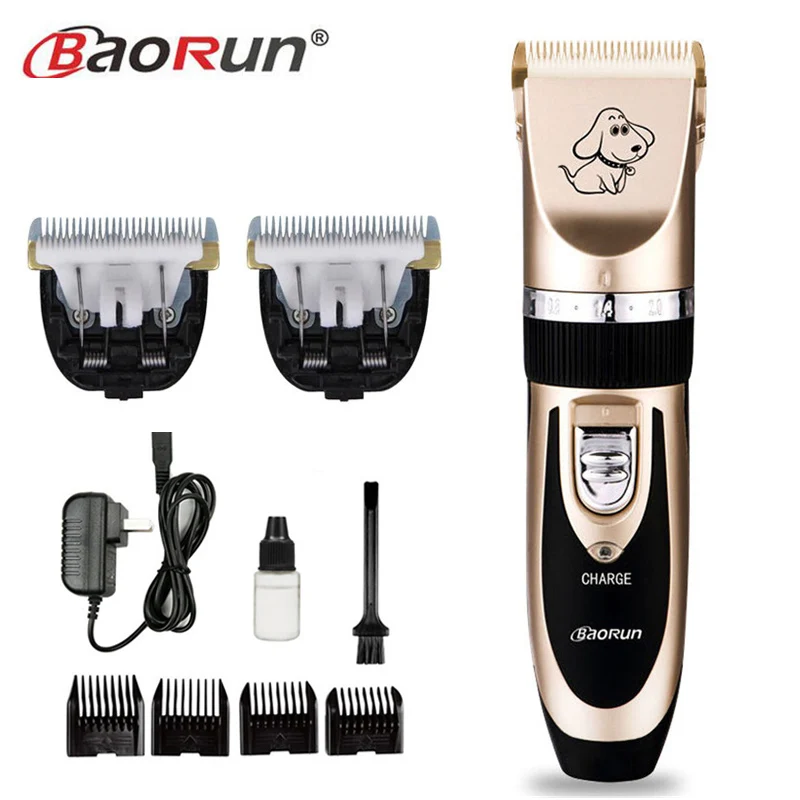 Professional Pet Dog Cat Hair Clipper Grooming Trimmer Animal Titanium Hair Scissors Rechargeable Shaver Comb Kits 110-240VAC
Professional Pet Dog Cat Hair Clipper Grooming Trimmer Animal Titanium Hair Scissors Rechargeable Shaver Comb Kits 110-240VAC