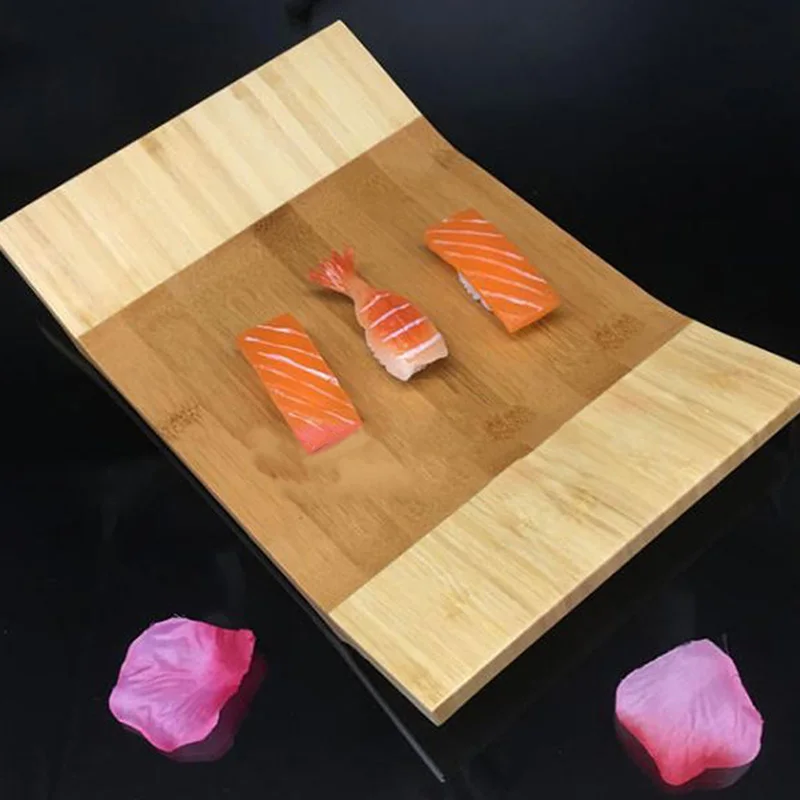 Japanese Style Snack Plate Bamboo Splicing Curved Board Rectangular Sushi Plate Small Medium Large Size Restaurant Home Plate
Japanese Style Snack Plate Bamboo Splicing Curved Board Rectangular Sushi Plate Small Medium Large Size Restaurant Home Plate