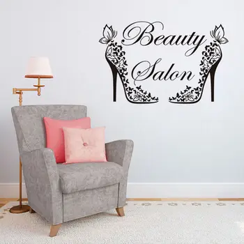Fashion High-heeled Shoes Wall Stickers Vinyl Wall Decal Decoration Beauty Salon Removable Art Sticker Removable Mural SA452
Fashion High-heeled Shoes Wall Stickers Vinyl Wall Decal Decoration Beauty Salon Removable Art Sticker Removable Mural SA452