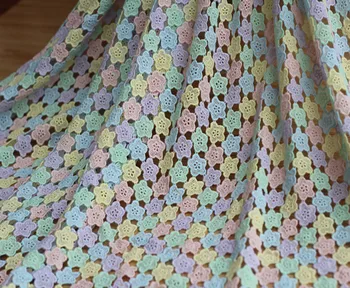 125cm 49.21"*1Y Soft Multi-color Cotton Crocheted Lace Fabric,Dress Venise Lace Fabric
125cm 49.21"*1Y Soft Multi-color Cotton Crocheted Lace Fabric,Dress Venise Lace Fabric