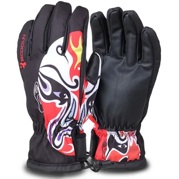 Men Women Snowboard Ski Gloves with facial masks in Peking Opera Winter Motorcycle Riding Cycling Non-slip
Men Women Snowboard Ski Gloves with facial masks in Peking Opera Winter Motorcycle Riding Cycling Non-slip