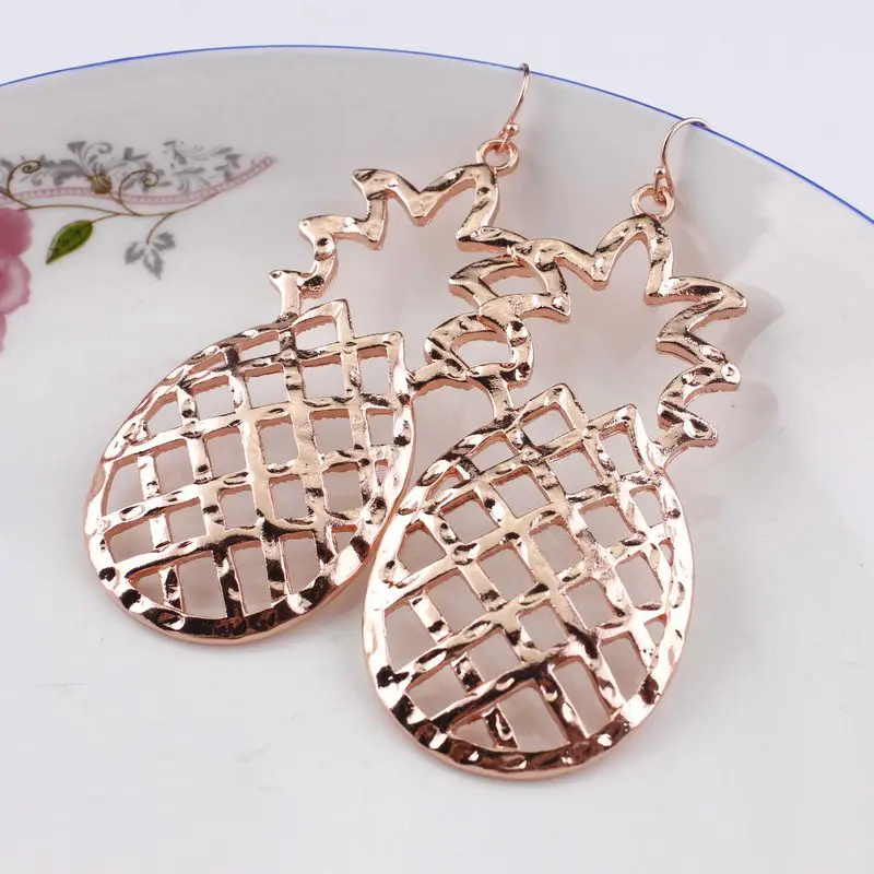 ZWPON 2018 Zinc Alloy Cutout Pineapple Earrings for Women Fashion Big Earrings Cheap Jewelry Wholesale
ZWPON 2018 Zinc Alloy Cutout Pineapple Earrings for Women Fashion Big Earrings Cheap Jewelry Wholesale