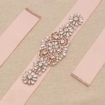 MissRDress Rose Gold Bridal Belt Crystal Pearls Wedding Belt Rhinestones Bridal Sash For Wedding Prom Dresses JK929
MissRDress Rose Gold Bridal Belt Crystal Pearls Wedding Belt Rhinestones Bridal Sash For Wedding Prom Dresses JK929