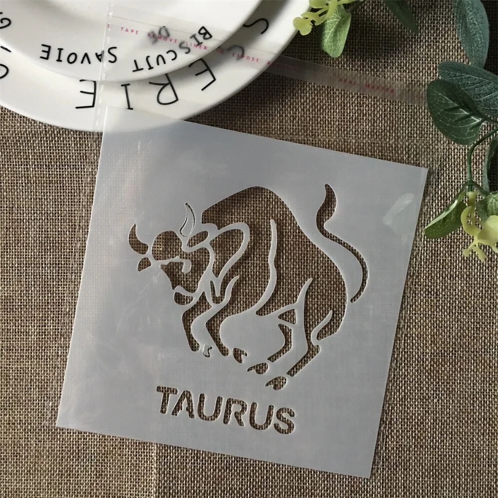 Hot 15cm Taurus Constellation DIY Layering Stencils Painting Scrapbook Coloring Embossing Album Decorative Card Template
Hot 15cm Taurus Constellation DIY Layering Stencils Painting Scrapbook Coloring Embossing Album Decorative Card Template
