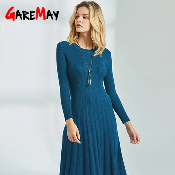 knee length winter dresses