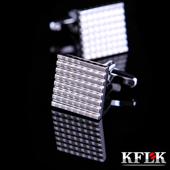 KFLK Luxury shirt cufflinks for mens Brand cuff buttons Gray cuff links High Quality gemelos abotoaduras Designer Jewelry
KFLK Luxury shirt cufflinks for mens Brand cuff buttons Gray cuff links High Quality gemelos abotoaduras Designer Jewelry