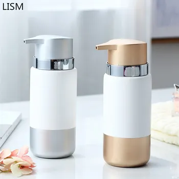 High-end hotel hand Sanitizer bottle gold and silver ceramic shower gel shampoo bottle portable soap dispenser household items
High-end hotel hand Sanitizer bottle gold and silver ceramic shower gel shampoo bottle portable soap dispenser household items