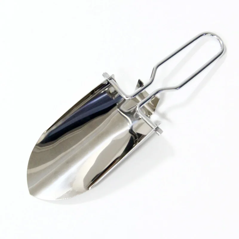 Hand Shovel Folding Portable Stainless Stee Trowel for travel, camping, outdoors, garden .w/Pouch
Hand Shovel Folding Portable Stainless Stee Trowel for travel, camping, outdoors, garden .w/Pouch