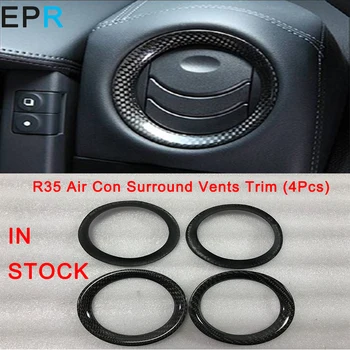 For Nissan GTR R35 Carbon Fiber Air Con Surround Vents Trim(4Pcs)For Nissan Glossy Fiber Interior Racing Tuning Part For R35 GTR
For Nissan GTR R35 Carbon Fiber Air Con Surround Vents Trim(4Pcs)For Nissan Glossy Fiber Interior Racing Tuning Part For R35 GTR
