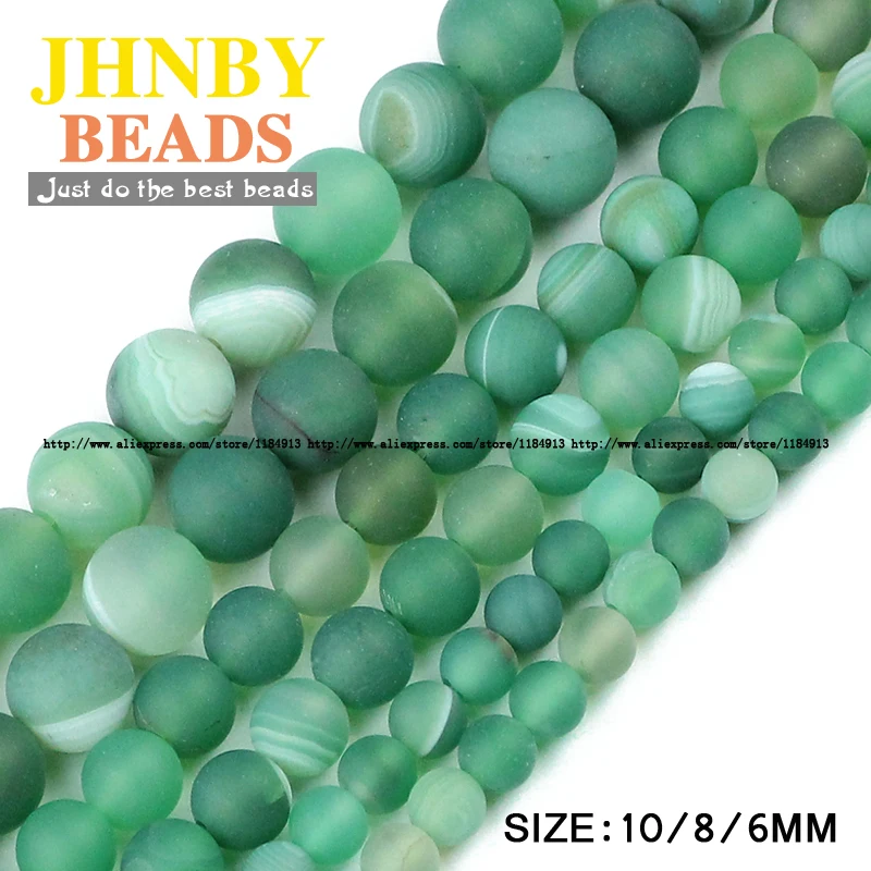 JHNBY Green Matte Stripe banded carnelian beads Natural Stone 6/8/10MM Round ball Loose beads for jewelry making bracelet DIY
JHNBY Green Matte Stripe banded carnelian beads Natural Stone 6/8/10MM Round ball Loose beads for jewelry making bracelet DIY