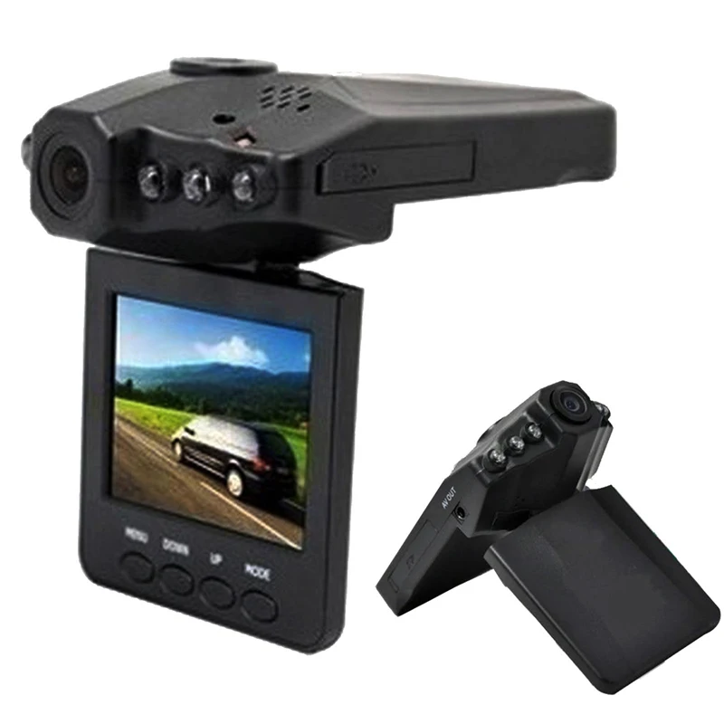 

2.5" TFT Car Camera 270 Degree Rotated Screen 6 IR LED Vehicle Camera Cycle Recording Dash Cam Auto Camcorder Black Box Car DVR