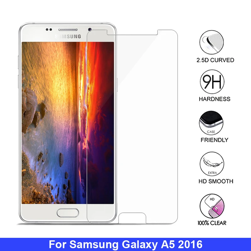 2Pcs For Samsung Galaxy A5 2016 A5100 Tempered Glass Original Protective Film Explosion-proof Screen Protector for A510 A510F
2Pcs For Samsung Galaxy A5 2016 A5100 Tempered Glass Original Protective Film Explosion-proof Screen Protector for A510 A510F