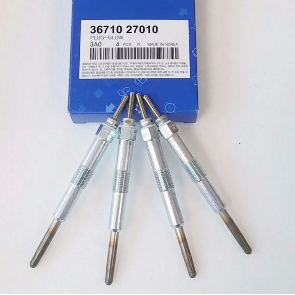 OEM Ignition Glow Plug 4PC FOR Santa Fe Trajet Tucson 2.0L 2.2L #3671027010 Glow plug D3EA D4EA D4FA D4EB
OEM Ignition Glow Plug 4PC FOR Santa Fe Trajet Tucson 2.0L 2.2L #3671027010 Glow plug D3EA D4EA D4FA D4EB