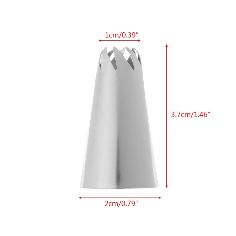 High Quality Stainless Steel Icing Piping Tips Nozzle Cake Decorating Pastry Baking Tools New
High Quality Stainless Steel Icing Piping Tips Nozzle Cake Decorating Pastry Baking Tools New