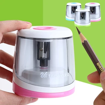 Cut Pencil Sharpener Electric Power Pencil Sharpener Children Fully Automatic Many Function Automatic Pencil Sharpener 8025
Cut Pencil Sharpener Electric Power Pencil Sharpener Children Fully Automatic Many Function Automatic Pencil Sharpener 8025