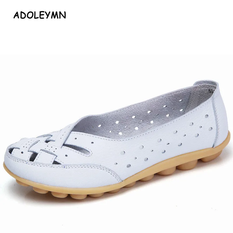 2018 New Arrival Women's Shoes Casual Genuine Leather Woman Flats Slip On Female Loafers Lady Boat Shoe Plus Size 35-44
2018 New Arrival Women's Shoes Casual Genuine Leather Woman Flats Slip On Female Loafers Lady Boat Shoe Plus Size 35-44
