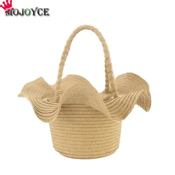 2018 New Straw Women Bag Summer Woven Beach Handbags Girls Casual Hat Shaped Bucket Tote Beach Hat Shaped Bucket Tote Bohemian
2018 New Straw Women Bag Summer Woven Beach Handbags Girls Casual Hat Shaped Bucket Tote Beach Hat Shaped Bucket Tote Bohemian