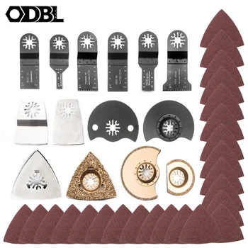 ODBL 38pcs Oscillating Multi Tool Saw Blades Kit for Renovator Power Cutting Multimaster Power Tools Electric Tools Accessories
ODBL 38pcs Oscillating Multi Tool Saw Blades Kit for Renovator Power Cutting Multimaster Power Tools Electric Tools Accessories