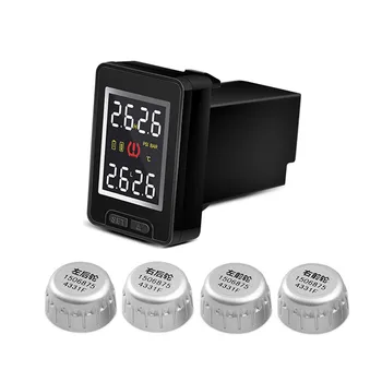 U912 Auto Wireless TPMS Tire Pressure Monitoring System with 4 Sensors LCD Display Embedded Monitor For Toyota For Honda
U912 Auto Wireless TPMS Tire Pressure Monitoring System with 4 Sensors LCD Display Embedded Monitor For Toyota For Honda
