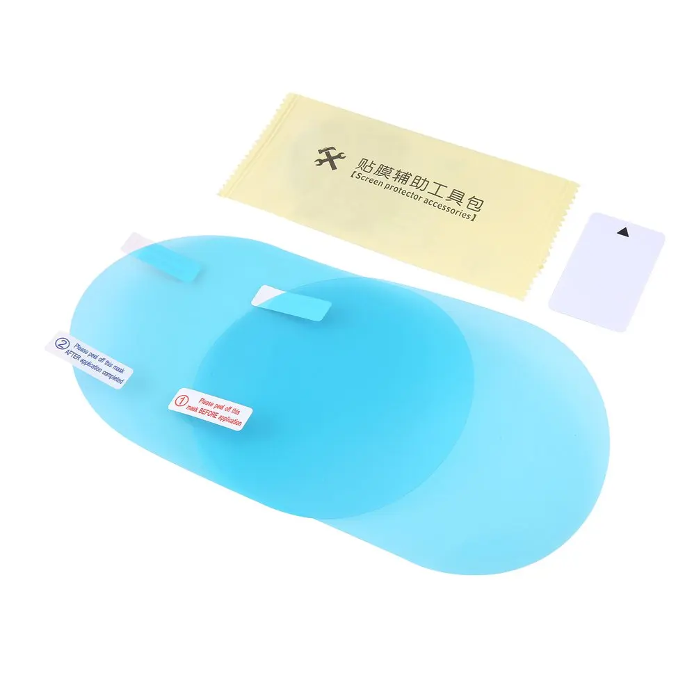 2PCS 100*150mm Car Rearview Mirror Protective Film Soft Film Anti-Water/Fog/Rain/Scrach Nano Coating Rainproof Mist Film for Car
2PCS 100*150mm Car Rearview Mirror Protective Film Soft Film Anti-Water/Fog/Rain/Scrach Nano Coating Rainproof Mist Film for Car