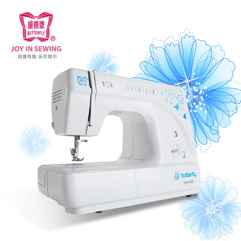 BUTTERFLY JH8190S Mini Sewing Machine Built-in 10 Stitches DIY Household Electrical Multifunctional Good Quality Sartorius
BUTTERFLY JH8190S Mini Sewing Machine Built-in 10 Stitches DIY Household Electrical Multifunctional Good Quality Sartorius