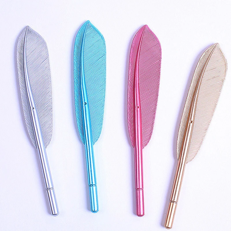 4 pcs/lot Novelty Feather Ballpoint Pen 0.38mm Creative Gift for Kids Ink Ball Pen School Office Supplie Stationery Korean
4 pcs/lot Novelty Feather Ballpoint Pen 0.38mm Creative Gift for Kids Ink Ball Pen School Office Supplie Stationery Korean