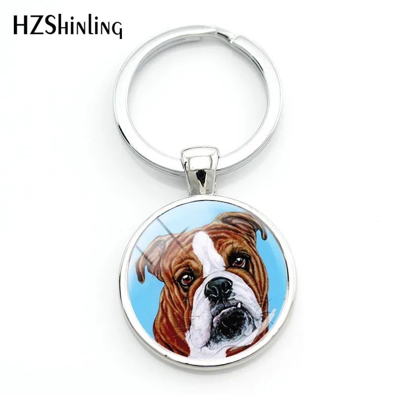 2018 Fashion Bull Dog Keychain British Bulldog Keyring Silver Round Hand Craft Glass Dome Keychains Key Rings For A Woman Bag
2018 Fashion Bull Dog Keychain British Bulldog Keyring Silver Round Hand Craft Glass Dome Keychains Key Rings For A Woman Bag