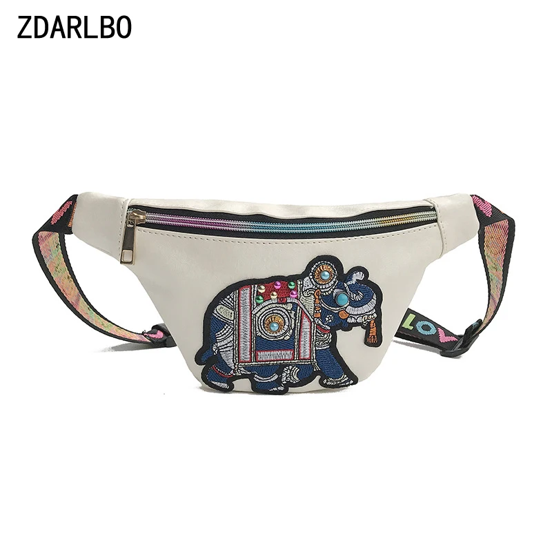 Elephant Embroidery Women's Shoulder Crossbody Waist Bag Waterproof PU Handy Bananka Fanny Pack Female Waist Pack Chest Bag
Elephant Embroidery Women's Shoulder Crossbody Waist Bag Waterproof PU Handy Bananka Fanny Pack Female Waist Pack Chest Bag
