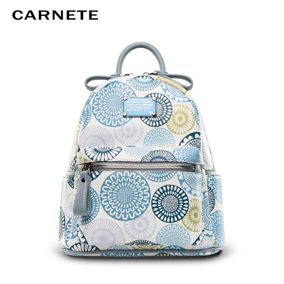 Фото Женский рюкзак CARNETE модная водонепроницаемая сумка на плечо деловая дорожная