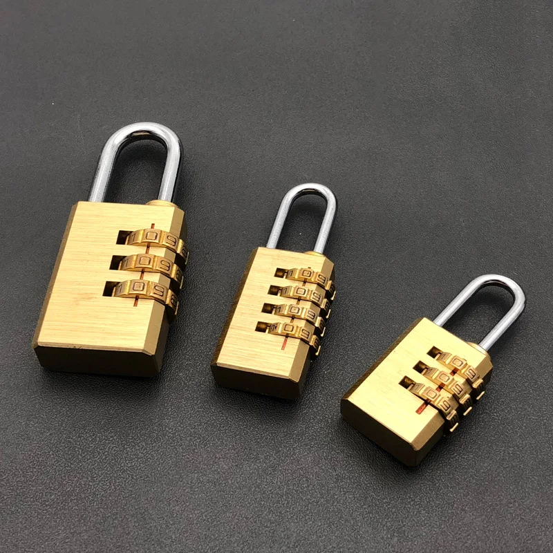1pcs High Quality Padlock Solid Brass Lock Digit Combination Password Secret Code Luggage Locker Small Password Runner Padlock
1pcs High Quality Padlock Solid Brass Lock Digit Combination Password Secret Code Luggage Locker Small Password Runner Padlock