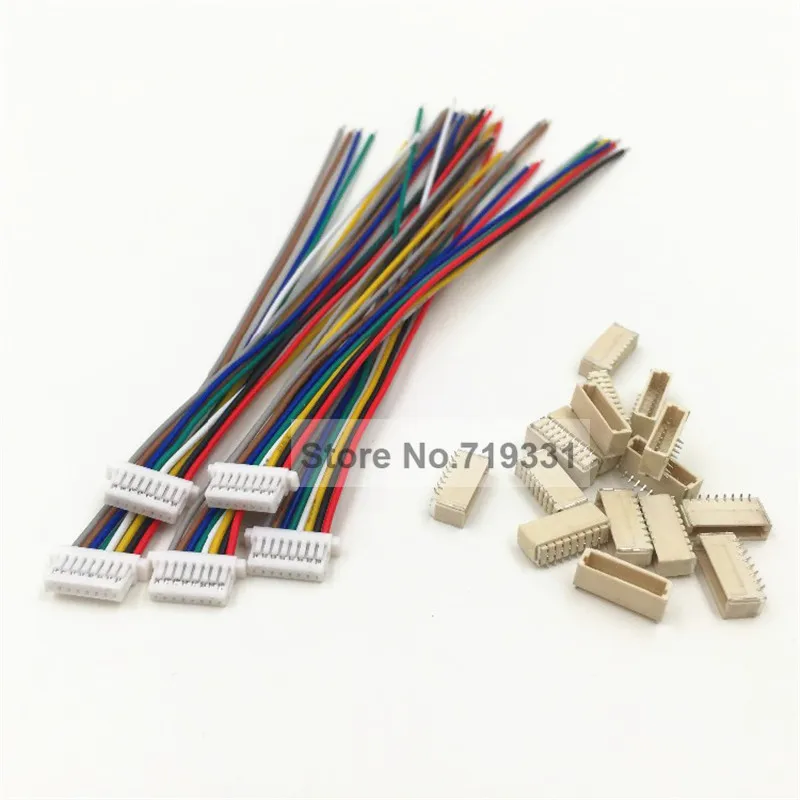 10sets SH 1.0mm 8pin Male /Female Connector with Wire 1.0 8p Horizontal Connector 
10sets SH 1.0mm 8pin Male /Female Connector with Wire 1.0 8p Horizontal Connector