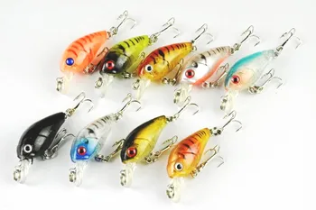 90pcs/lot Crankbait Wobbler Fishing Lure 4.5CM-4G Swimbait Plastic Hard Lure Isca Artificial Bait Fishing Tackle
90pcs/lot Crankbait Wobbler Fishing Lure 4.5CM-4G Swimbait Plastic Hard Lure Isca Artificial Bait Fishing Tackle
