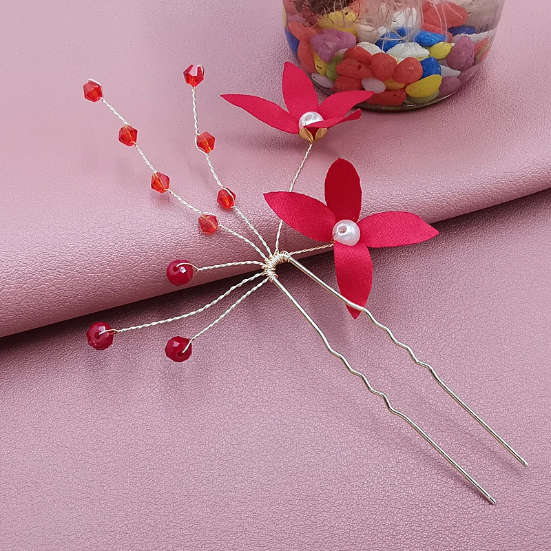 YD&YDBZ New Hair Sticks For Women Red And White Handwear Pearl Jewelry Bohemia Wedding Accessories Performance Hairwears Gifts
YD&YDBZ New Hair Sticks For Women Red And White Handwear Pearl Jewelry Bohemia Wedding Accessories Performance Hairwears Gifts