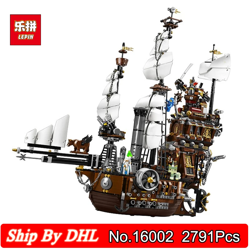 Lepin 16002 Pirates of the Caribbean Ship MetalBeard's Sea Cow Model 2791Pcs Building Block Assembling Toys Bricks
Lepin 16002 Pirates of the Caribbean Ship MetalBeard's Sea Cow Model 2791Pcs Building Block Assembling Toys Bricks