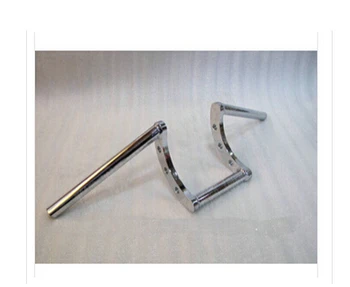 Chrome Motorcycle Drag Handlebars 1" 25MM Z Bars For Honda Shadow Spirit Sabre Aero ACE Steed VLX 400 600 1100 DLX VTX1300 1800