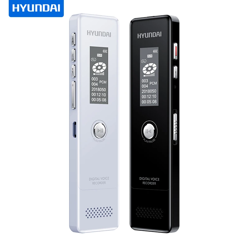 Hyunda K603 Professional Dictaphone Voice Activated Noies Reduction mini hidden covert Digital Voice Recorder PCM MP3 Player
Hyunda K603 Professional Dictaphone Voice Activated Noies Reduction mini hidden covert Digital Voice Recorder PCM MP3 Player