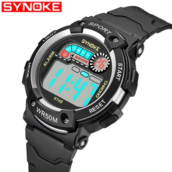 SYNOKE Children Kids Watch Fashion Sanda Brand Led Digital Watches Waterproof Casual Clock Boy Girl Students Wristwatch For Gift
SYNOKE Children Kids Watch Fashion Sanda Brand Led Digital Watches Waterproof Casual Clock Boy Girl Students Wristwatch For Gift