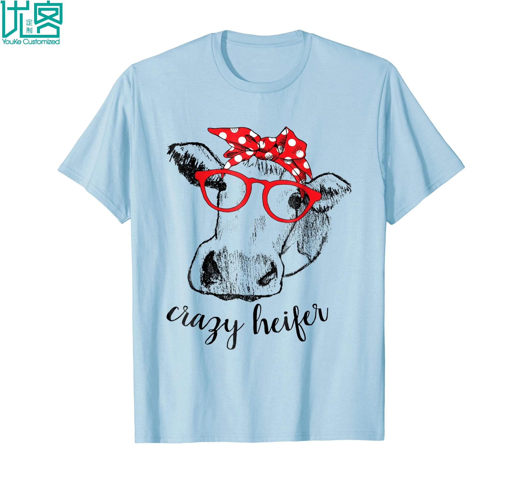 Crazy Heifer Cow Shirt designer t shirt Brand Clothihng Top Quality Fashion T Shirt 100% Cotton
Crazy Heifer Cow Shirt designer t shirt Brand Clothihng Top Quality Fashion T Shirt 100% Cotton