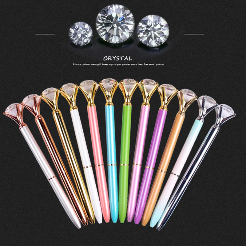 Jonvon Satone 20 Pcs Large Crystal Pen Diamond Ballpoint Pens Metal Pen Student Gift Diamond Ball Stationery Gifts Stylo Rigolo
Jonvon Satone 20 Pcs Large Crystal Pen Diamond Ballpoint Pens Metal Pen Student Gift Diamond Ball Stationery Gifts Stylo Rigolo