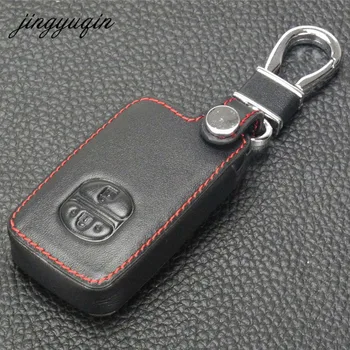 jingyuqin 2 Button Leather Remote Smart Car Keychain Cover For Toyota Land Cruiser Camry Highlander Crown Key Protetor Case
jingyuqin 2 Button Leather Remote Smart Car Keychain Cover For Toyota Land Cruiser Camry Highlander Crown Key Protetor Case
