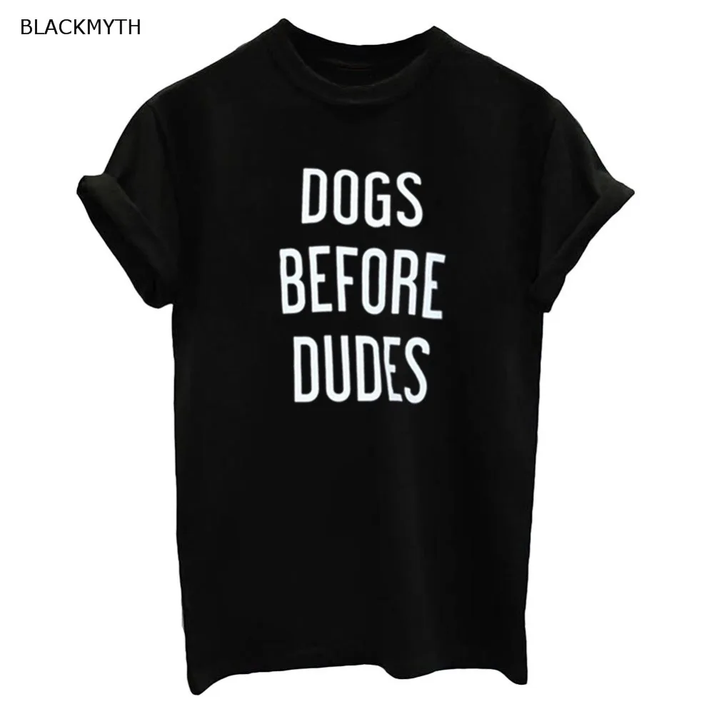 BLACKMYTH New Arrival Women Tshirt DOGS BEFORE Print Cotton Black T Shirt White Tee O-Neck Short Sleeve Tops Loose Casual Shirt
BLACKMYTH New Arrival Women Tshirt DOGS BEFORE Print Cotton Black T Shirt White Tee O-Neck Short Sleeve Tops Loose Casual Shirt