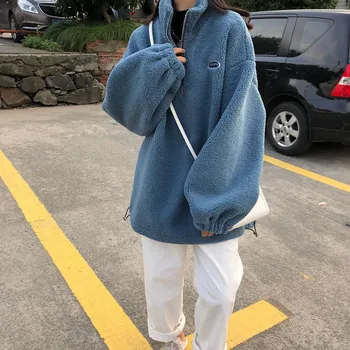 Sweatshirts Autumn Winte rLoose Women Jacket 2020 New Fashion Large size Lamb hair Jacket Women's Pullovers Sweatshirts NUW366
Sweatshirts Autumn Winte rLoose Women Jacket 2020 New Fashion Large size Lamb hair Jacket Women's Pullovers Sweatshirts NUW366