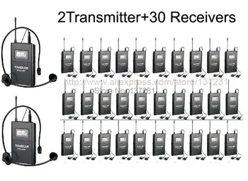 New Takstar WTG-500 church translation Tour Guide System for translating services (2 Transmitter + 30 Receivers)
New Takstar WTG-500 church translation Tour Guide System for translating services (2 Transmitter + 30 Receivers)