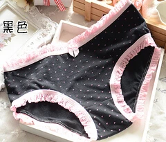 ROPALIA Women's Sexy Cotton Panties Lace Ruffles Underpants Briefs Polka Dots Women Underwear Brief
ROPALIA Women's Sexy Cotton Panties Lace Ruffles Underpants Briefs Polka Dots Women Underwear Brief