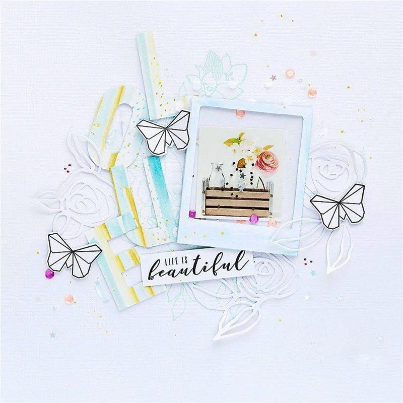 Naifumodo 7Pcs/lot Metal Cutting Dies and Stamps Scrapbooking for Wedding Card Making New Craft Origami Folding Bird Butterfly
Naifumodo 7Pcs/lot Metal Cutting Dies and Stamps Scrapbooking for Wedding Card Making New Craft Origami Folding Bird Butterfly